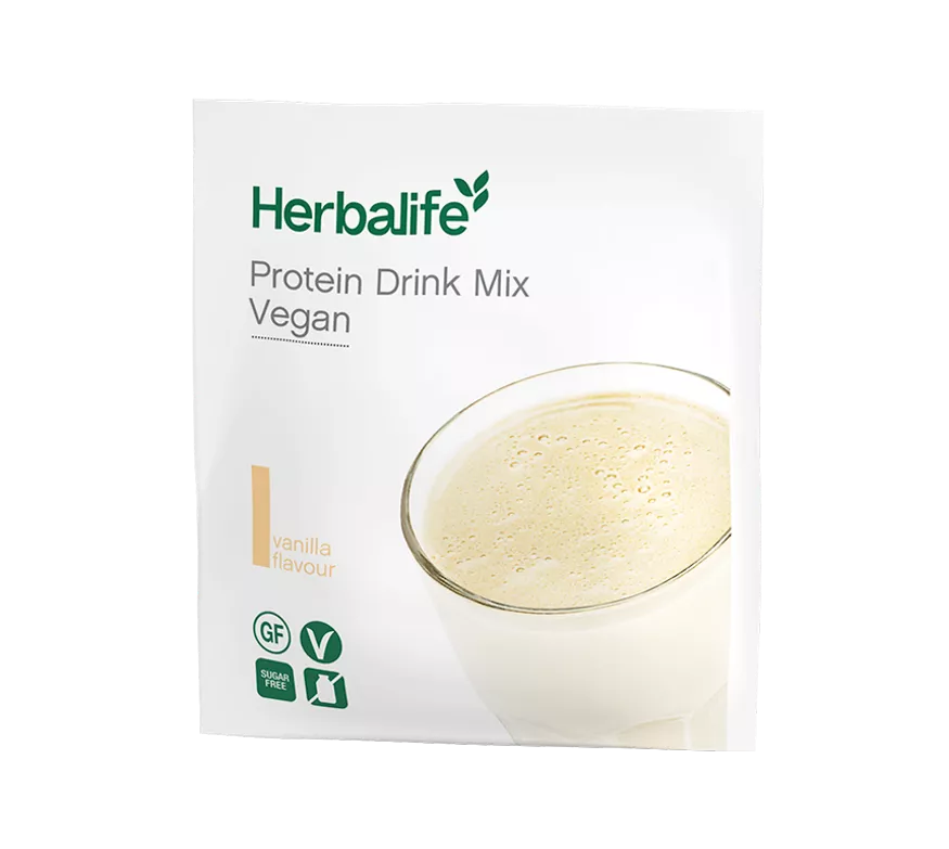 Vegan Protein Drink Mix - Vanilla (Pack of 7 Sachets)