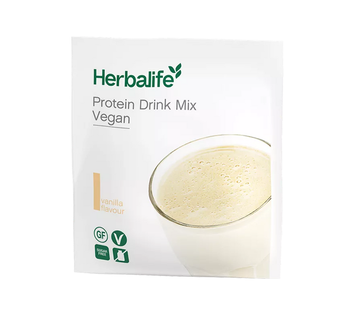 Vegan Protein Drink Mix - Vanilla (Pack of 7 Sachets)